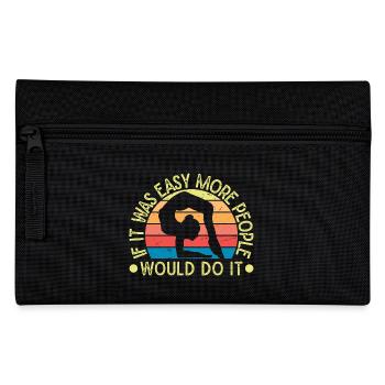 If It`s Easy People Would Do It Circus Performer - Federtasche - Schwarz - Vorne