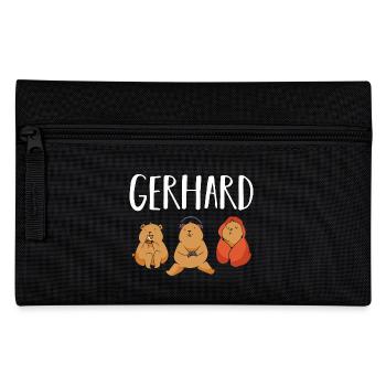 Gamer Zocker Zocken Gaming Gerhard - Trousse - noir - Devant
