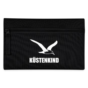 Küstenkind – Zuhause ist, wo das Meer beginnt - Federtasche - Schwarz - Vorne