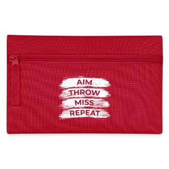 Techniques de fléchettes - Trousse - rouge - Devant