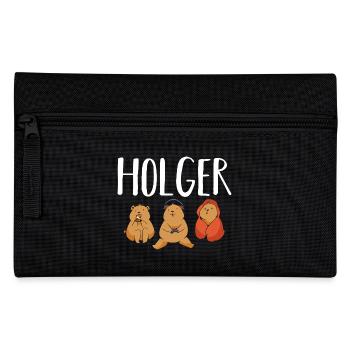 Gamer Zocker Zocken Gaming Holger - Trousse - noir - Devant