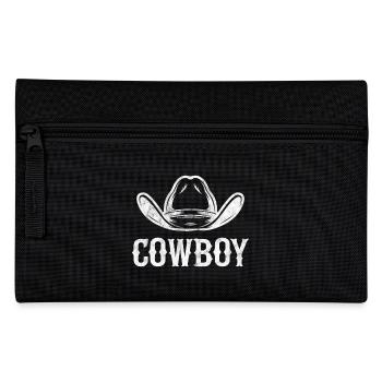 Cowboy - Pencil Case - black - Front