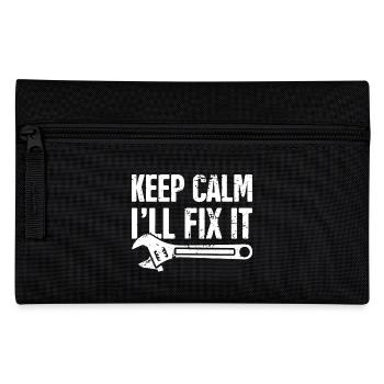 Mechanic Keep Calm I'll Fix It - Pencil Case - black - Front