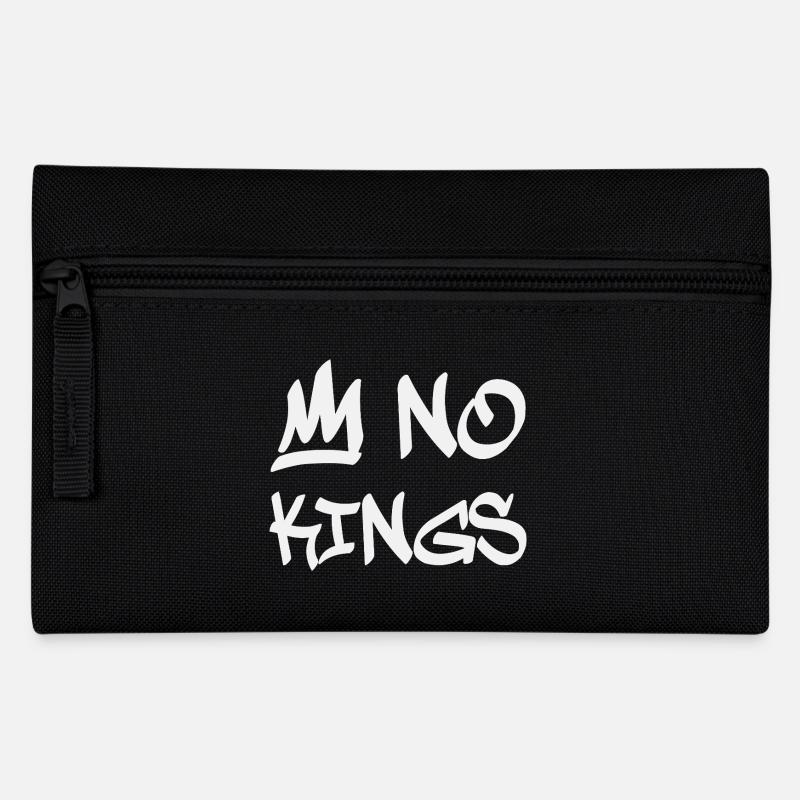 No Kings in America since 1776 - Federtasche - Schwarz