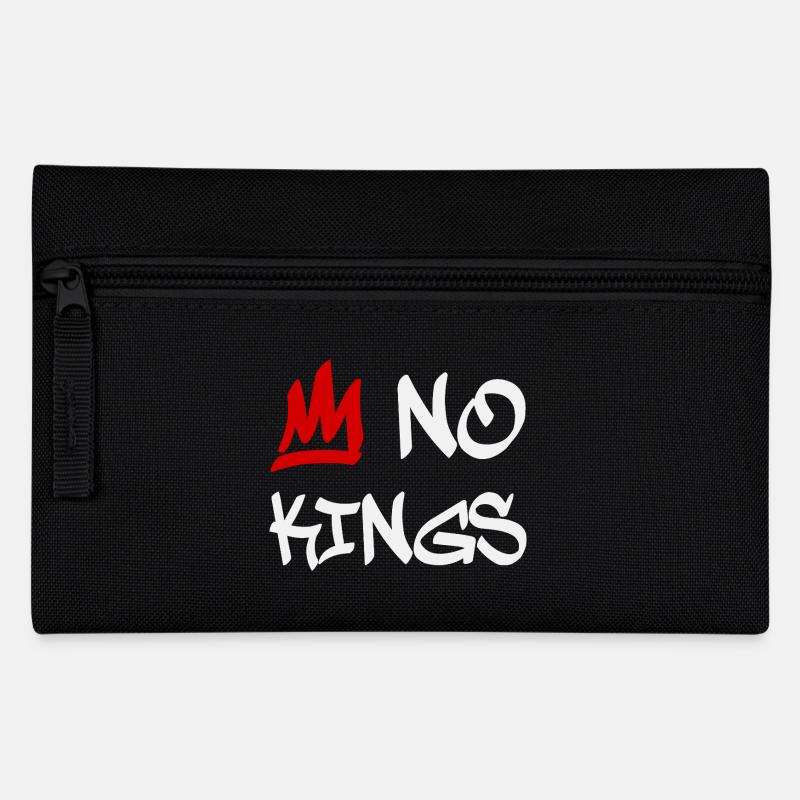 No Kings in America since 1776 - Federtasche - Schwarz