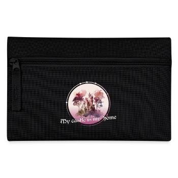 My castle is my home - Federtasche - Schwarz - Vorne
