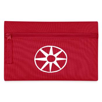 circle - Wheel - Vector graphic - Pencil Case - red - Front