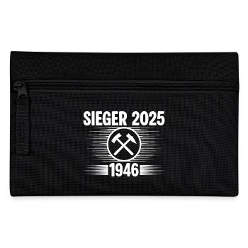 Erzgebirge Sieger 2025 - Federtasche - Schwarz - Vorne