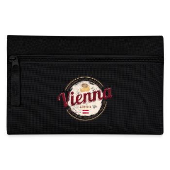 Vienna Austria Vintage Capital Souvenir - Pencil Case - black - Front