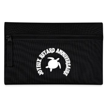 Joyeux Retard Anniversaire - Trousse - noir - Devant