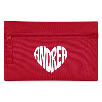 Andrea - Federtasche - Rot - Vorne