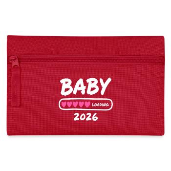Baby Loading 2026 Parents enceintes - Trousse - rouge - Devant