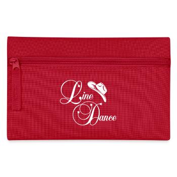 Cowboy de danse en ligne - Trousse - rouge - Devant
