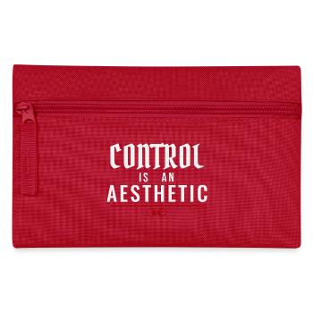 Control Is An Aesthetic – Dominant Elegance - Pencil Case - red - Front