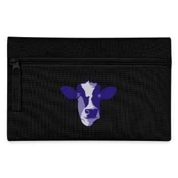 cow - Pencil Case - black - Front