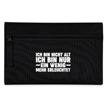 Ich Bin Nicht Alt Geburtstag - Federtasche - Schwarz - Vorne