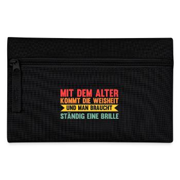 Ich Bin Nicht Alt Geburtstag - Federtasche - Schwarz - Vorne