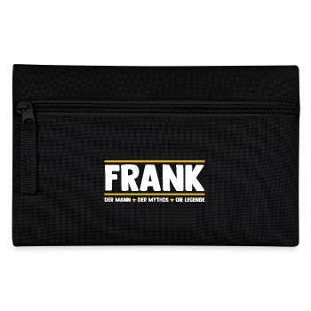 Frank - Federtasche - Schwarz - Vorne