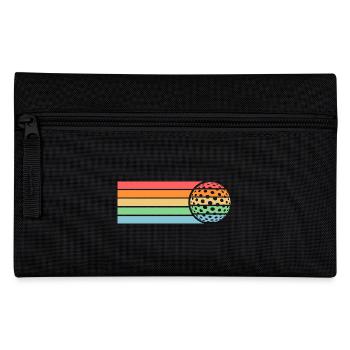 Golfspieler Golf - Federtasche - Schwarz - Vorne