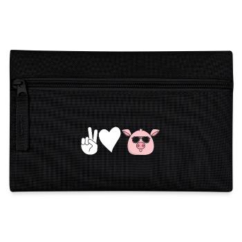 Pig - Pencil Case - black - Front