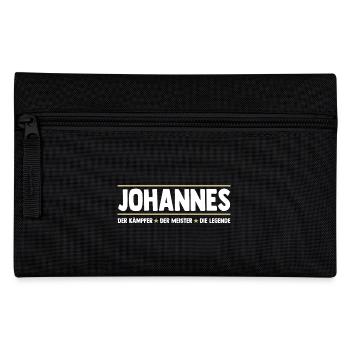 Johannes - Pencil Case - black - Front