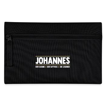 Johannes - Pencil Case - black - Front