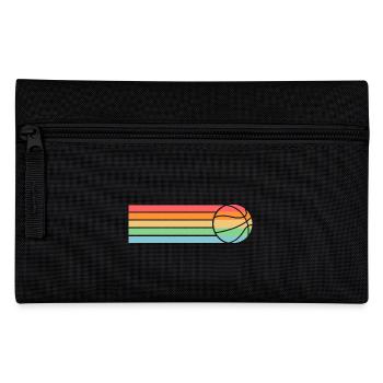 Basketballspieler Basketball - Federtasche - Schwarz - Vorne