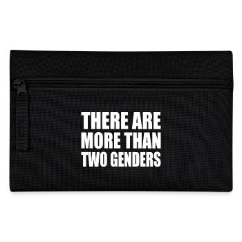 there are more than two genders - Pencil Case - black - Front