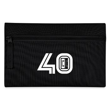 40 Music Fan Retro Cassette Music - Pencil Case - black - Front