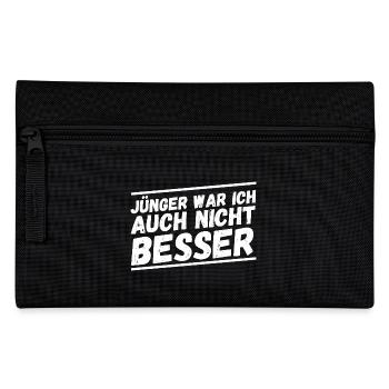 Ich Bin Nicht Alt Geburtstag - Federtasche - Schwarz - Vorne