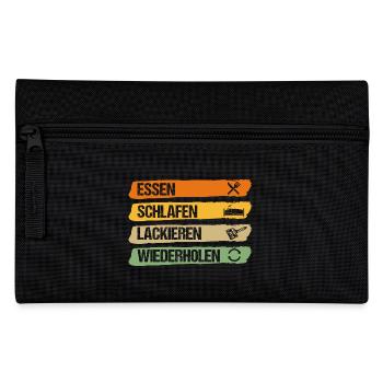 Car Painter Vehicle Painter Painter - Pencil Case - black - Front