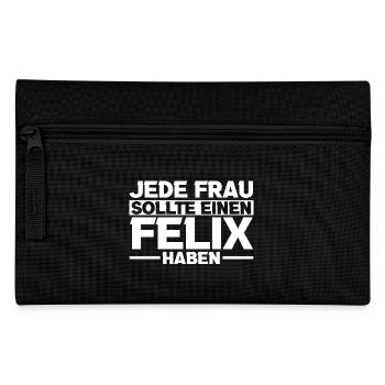 Felix - Pencil Case - black - Front