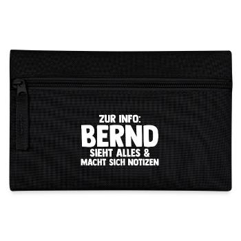 Bernd - Trousse - noir - Devant