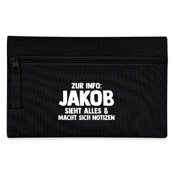 Jacob - Trousse - noir - Devant