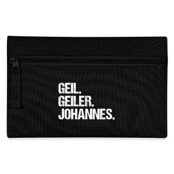 Johannes - Federtasche - Schwarz - Vorne