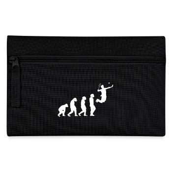Federball Evolution Badminton - Federtasche - Schwarz - Vorne