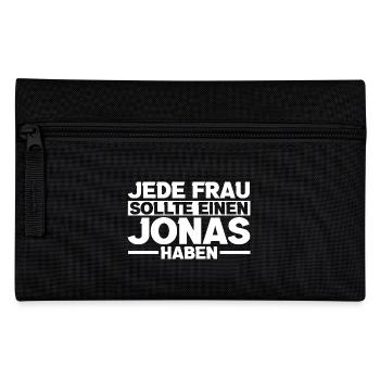 Jonas - Federtasche - Schwarz - Vorne