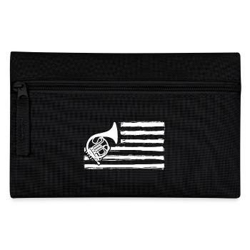 Horn player French horn - Pencil Case - black - Front