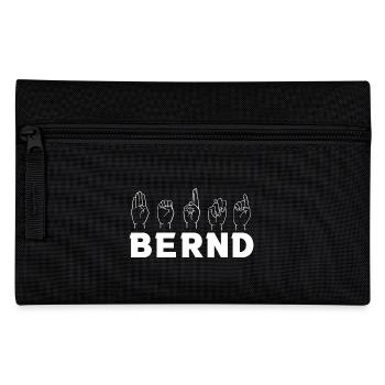 Langue des signes Bernd - Trousse - noir - Devant