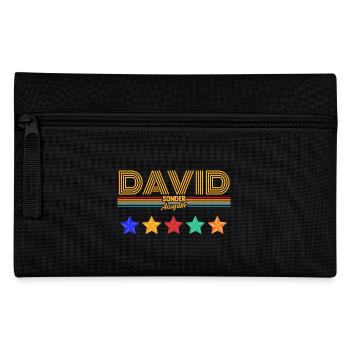 David - Pencil Case - black - Front