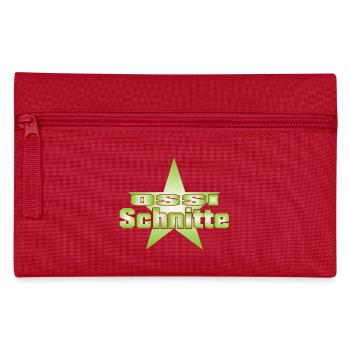 Ossi Schnitte - Federtasche - Rot - Vorne