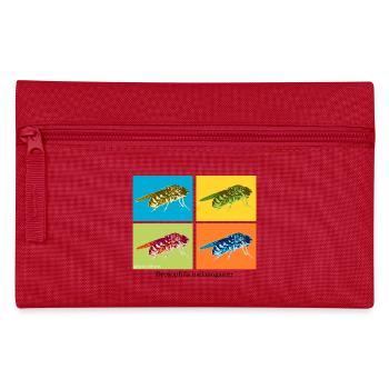 Pop Art Drosophila - Federtasche - Rot - Vorne