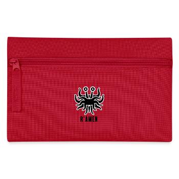 R'Amen, mit Schlaganfall - Federtasche - Rot - Vorne
