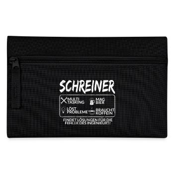 Der Schreiner - Federtasche - Schwarz - Vorne