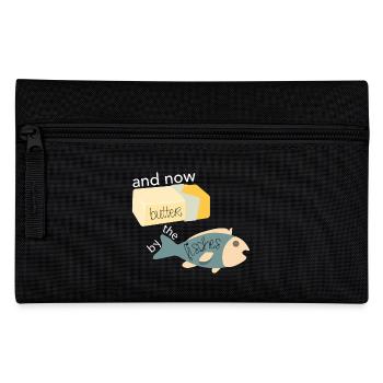 Butter bei die Fische - Federtasche - Schwarz - Vorne