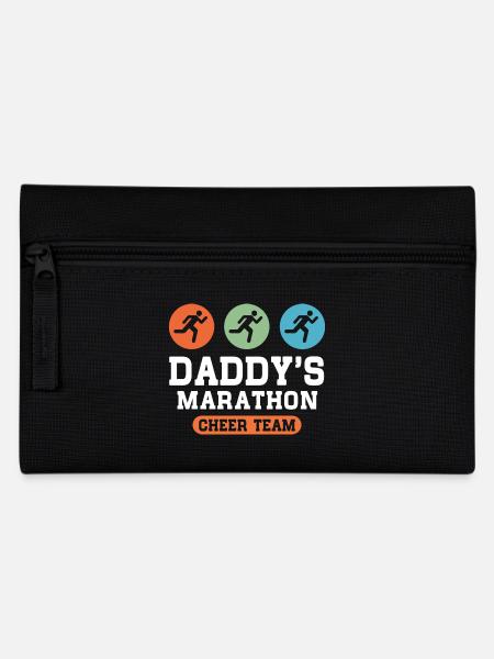 Daddys Marathon Cheer Team - Pencil Case - black