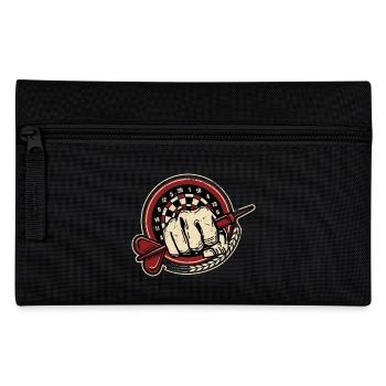 Dart Club 5 - Dart T-Shirts RAHMENLOS - Sport Club - Federtasche - Schwarz - Vorne