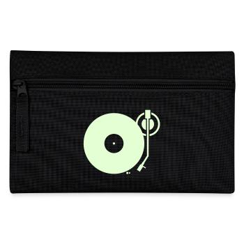 DJ Turntables Turntable Tonearm Record - Pencil Case - black - Front
