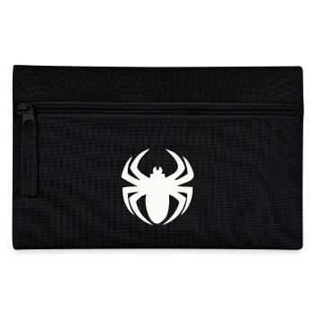 Spinne Spider Spinnenetz Angst Beine Weihnachten - Federtasche - Schwarz - Vorne