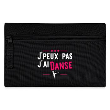 J'ai danse t-shirt humour - Trousse - noir - Devant